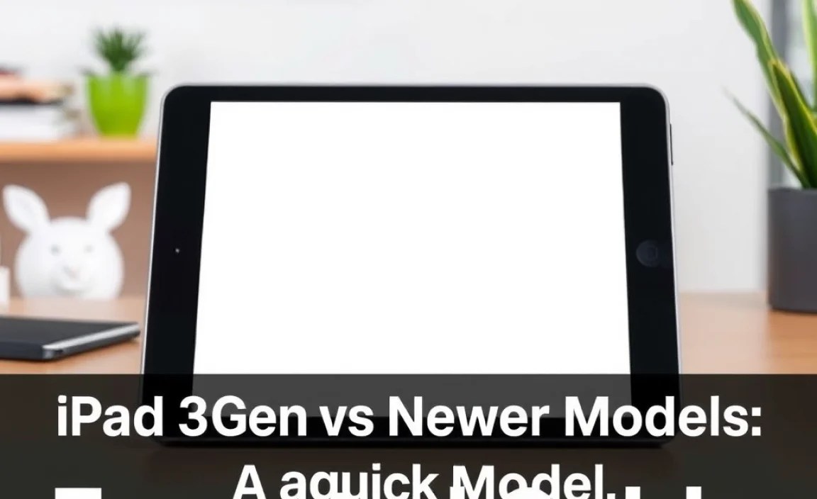 iPad 3rd Gen vs. Newer Models: A Quick Look