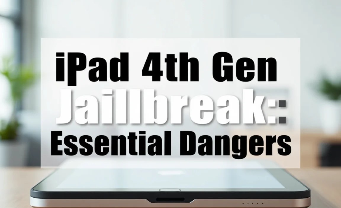 iPad 4th Gen Jailbreak Risks: Essential Dangers