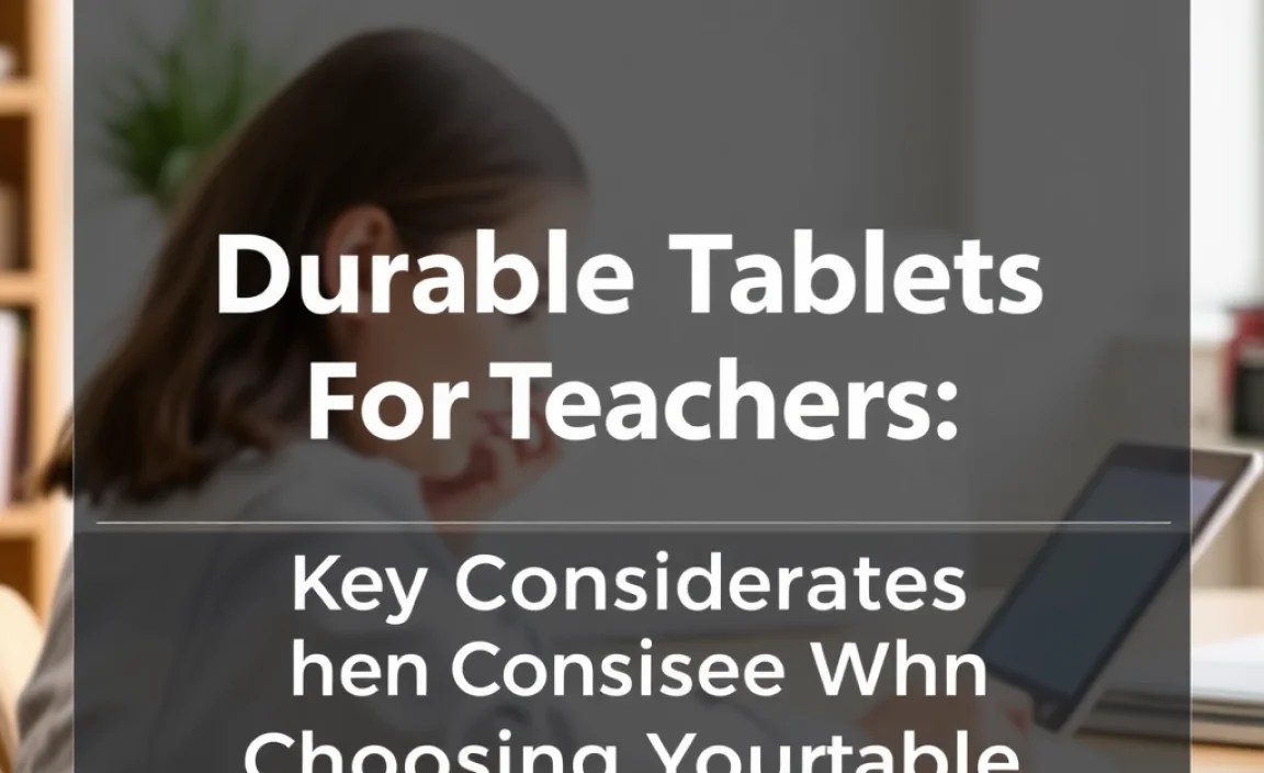 Key Considerations When Choosing Your Tablet