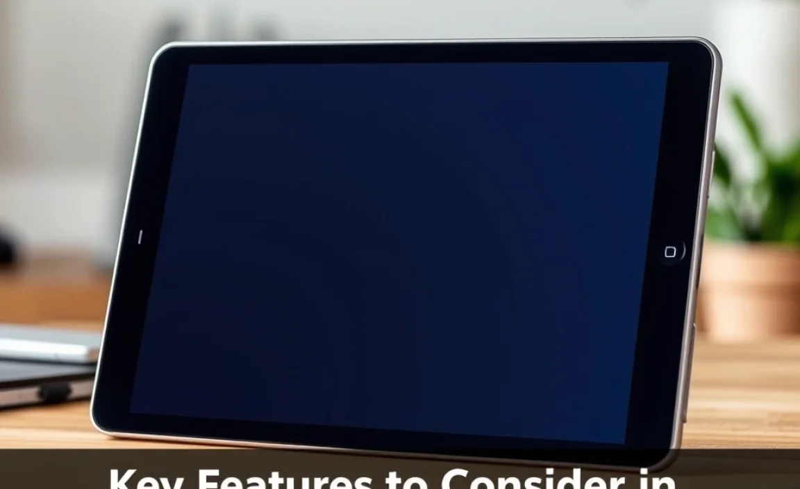 Key Features to Consider in a Lightweight Tablet