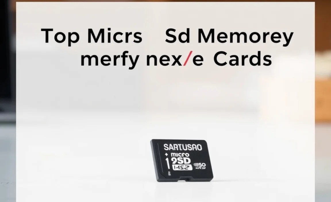 Key Features to Consider in a Micro SD Card