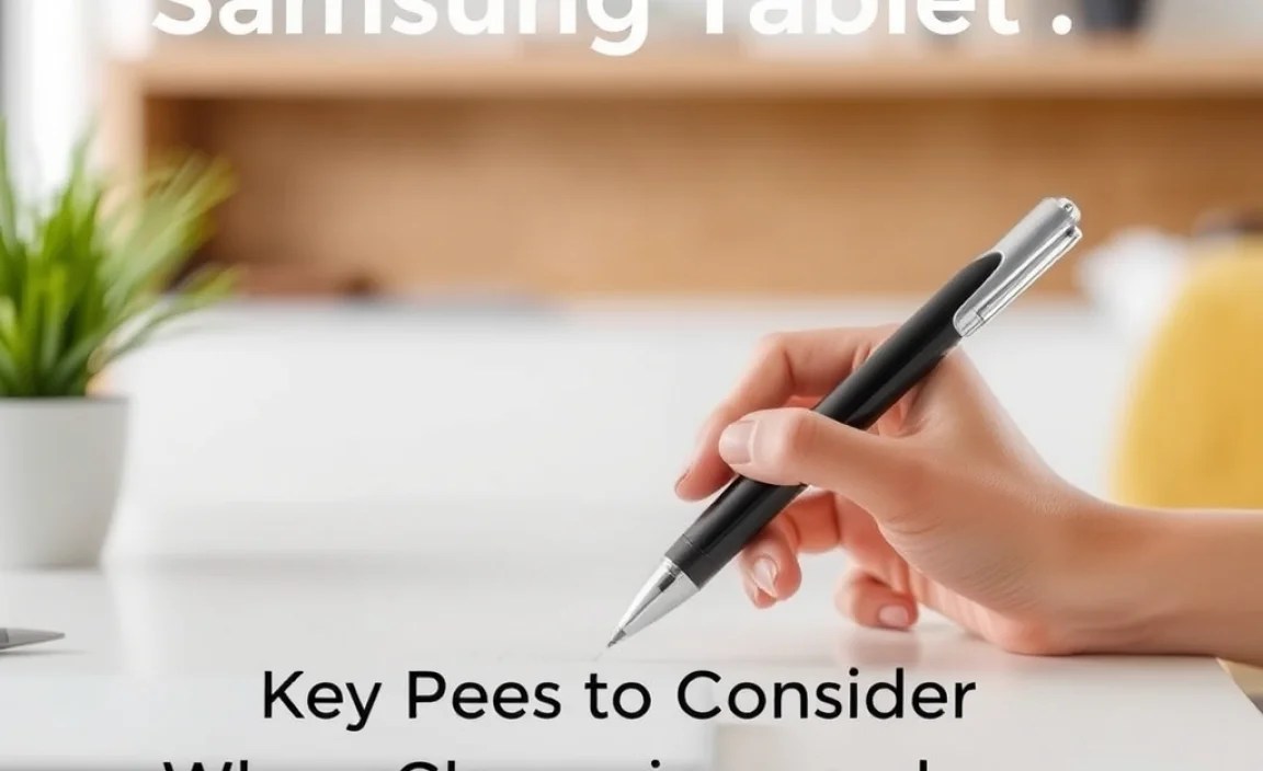 Key Features to Consider When Choosing a Pen