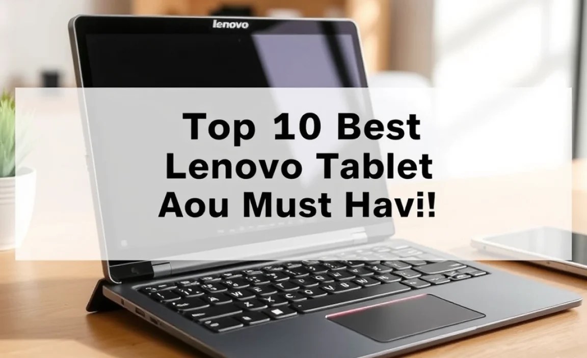 Keyboards for Lenovo Tablets