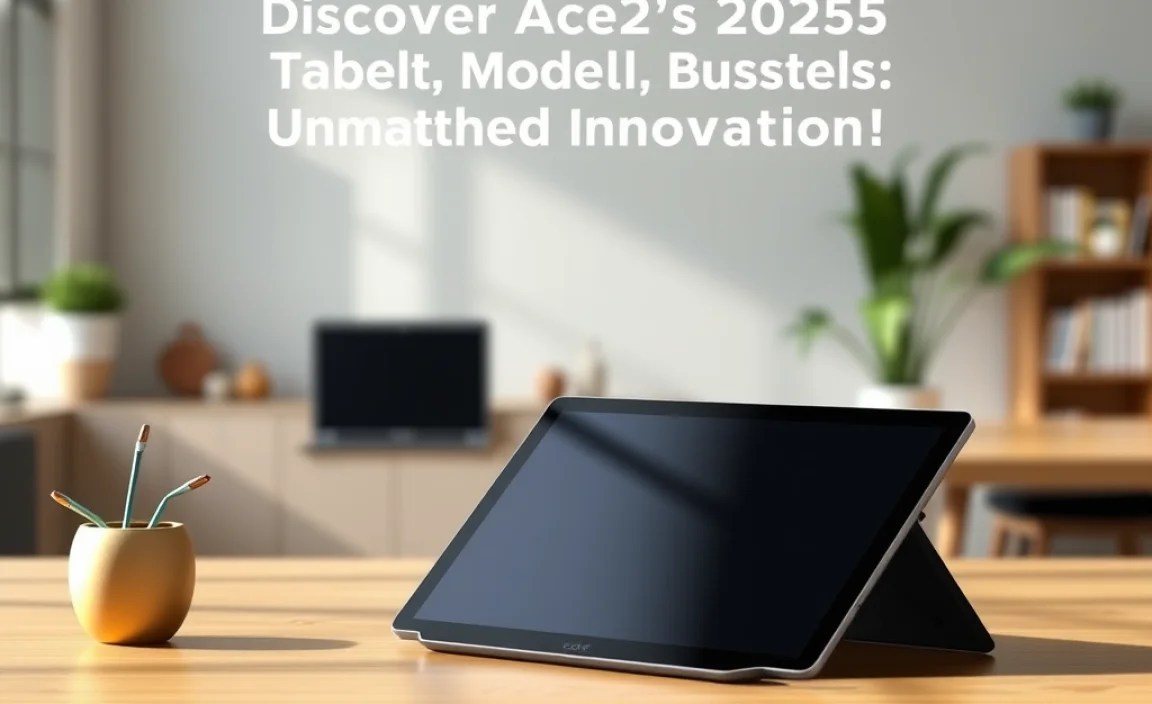 Learning With Acer Tablets