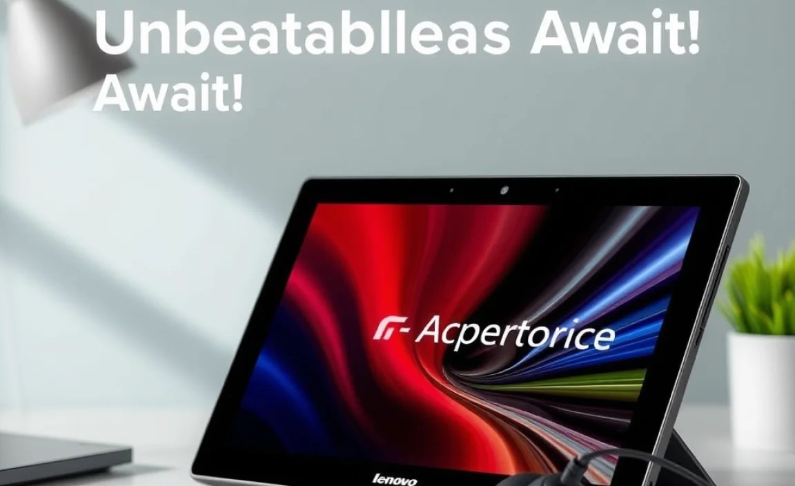 Lenovo Tablet Accessories for Enhanced Experience