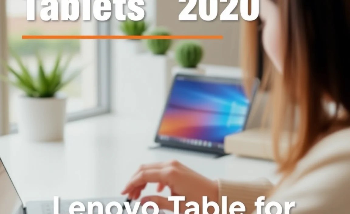 Lenovo Tablets for Different User Needs
