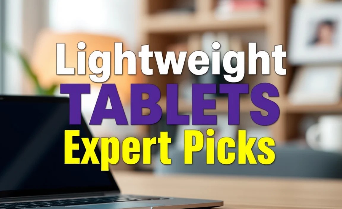 Lightweight Tablets: Essential Expert Picks