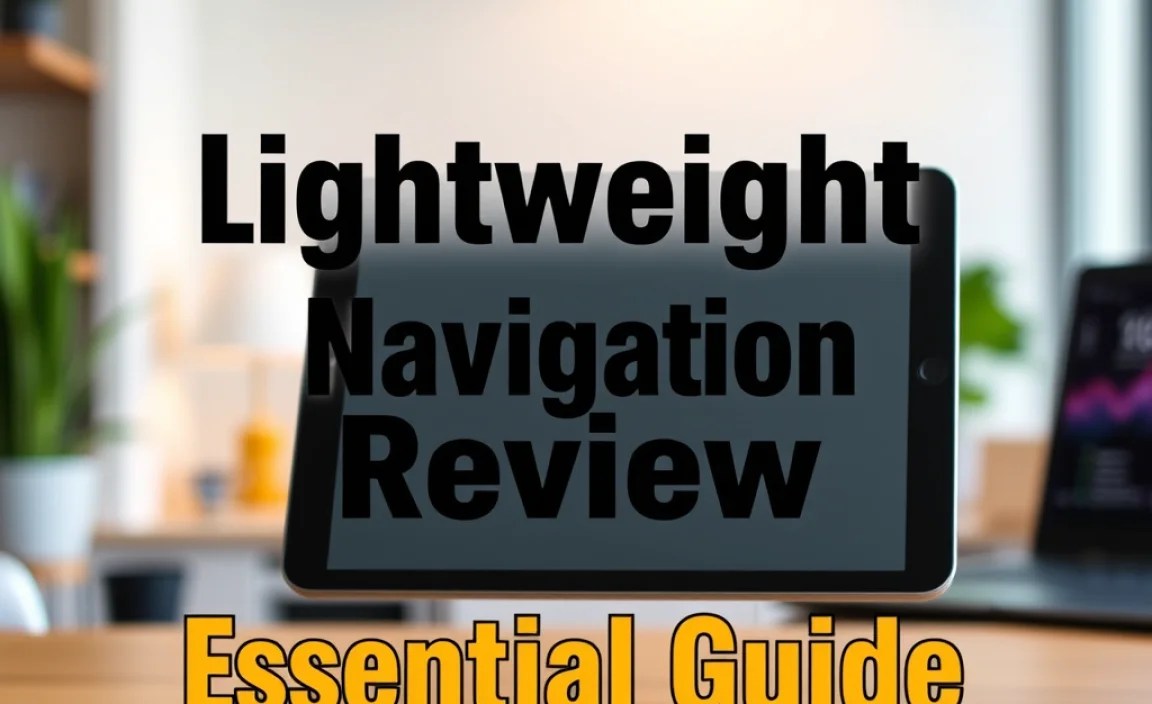 Lightweight Tablets for Navigation Review: Essential Guide