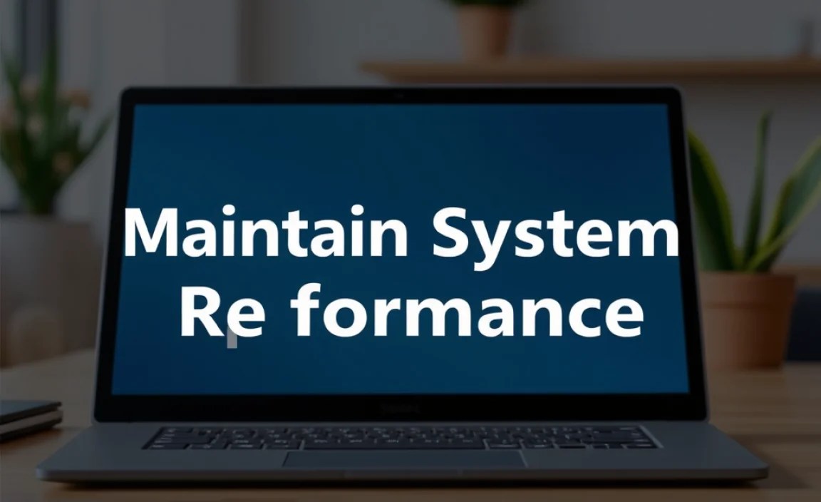 Maintain System Health