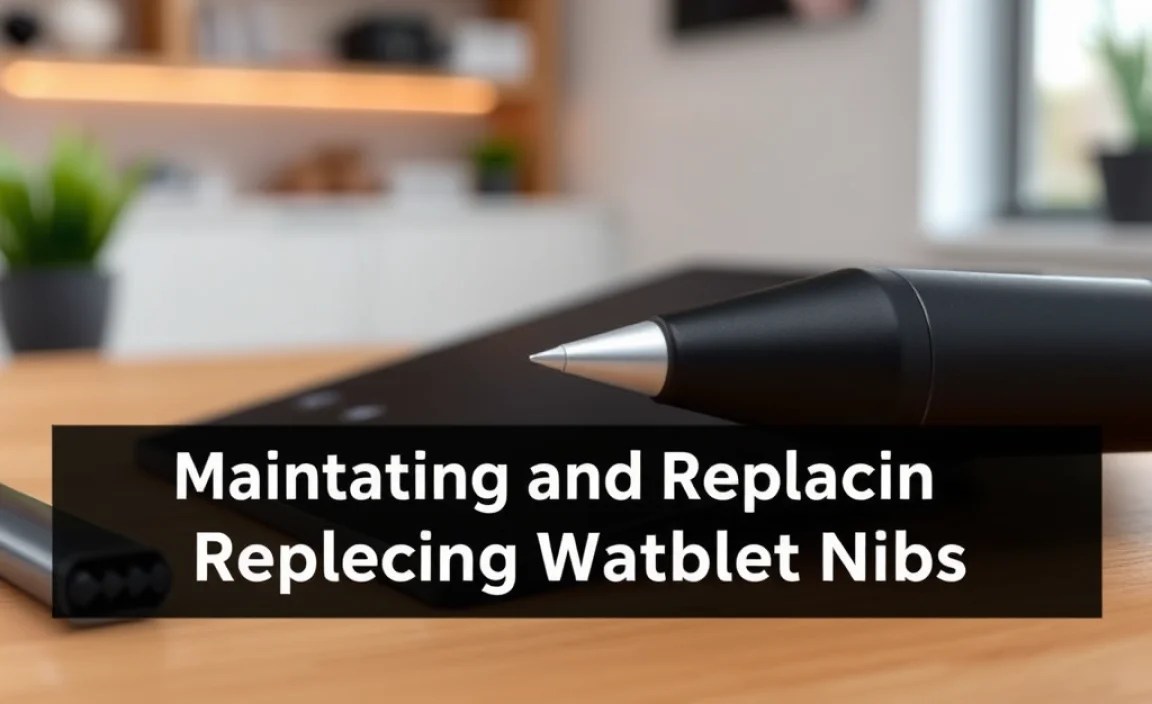 Maintaining and Replacing Wacom Tablet Nibs