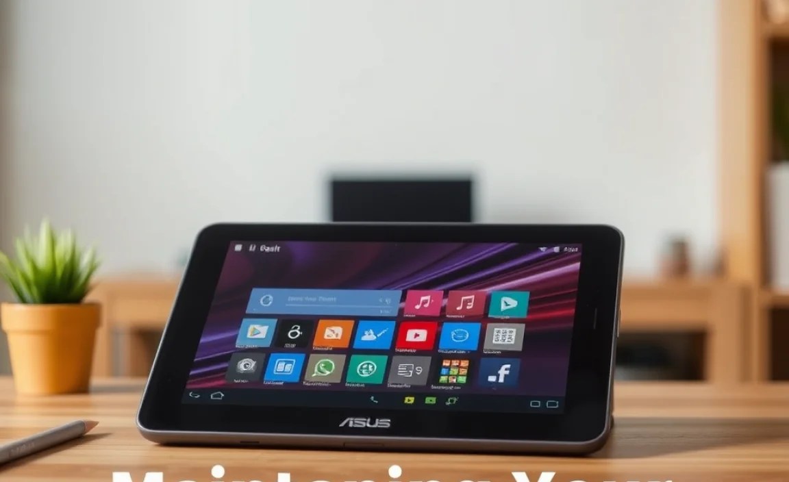 Maintaining Your Asus Tablet