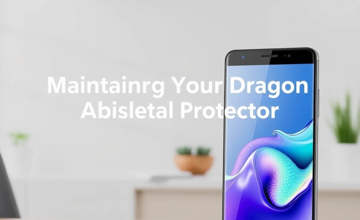 Maintaining Your Dragon Touch X10 Screen Protector
