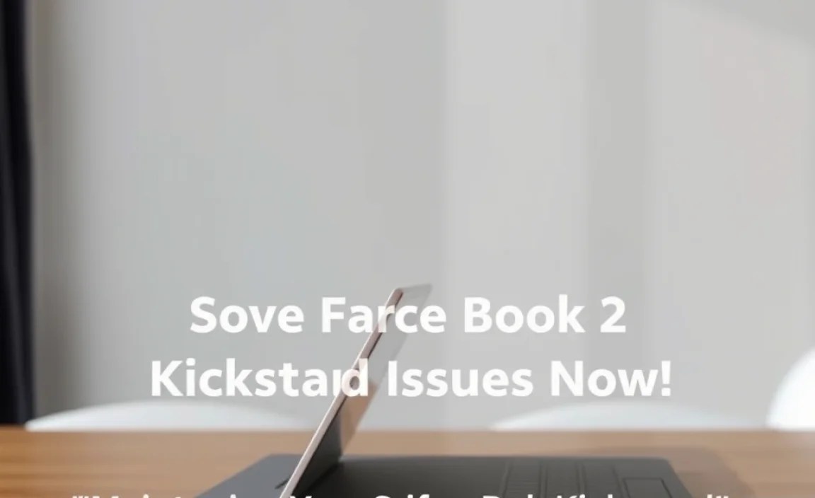 Maintaining Your Surface Book 2 Kickstand