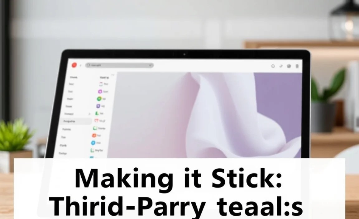 Making it Stick: Third-Party Tools (Use with Caution)