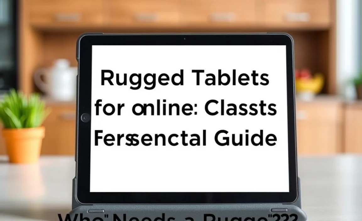 Making the Decision: Who Needs a Rugged Tablet?