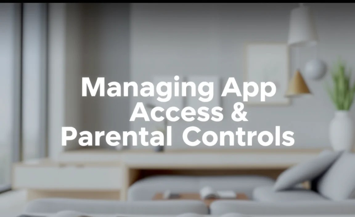 Managing App Access and Purchases