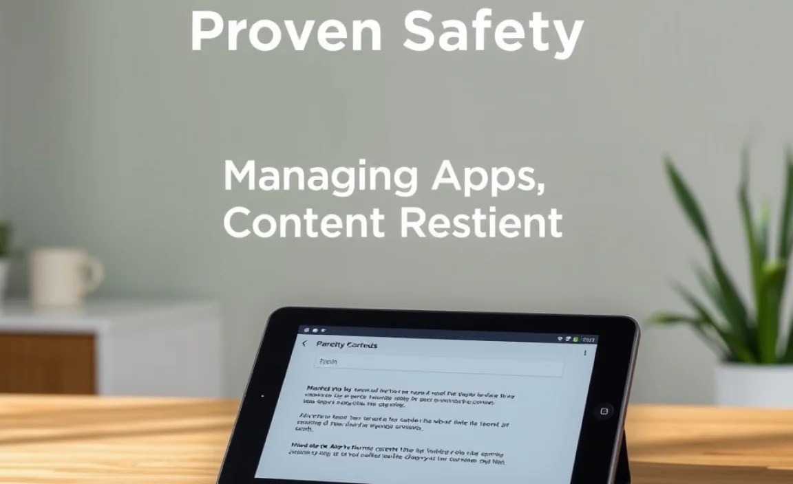 Managing Apps and Content Restrictions
