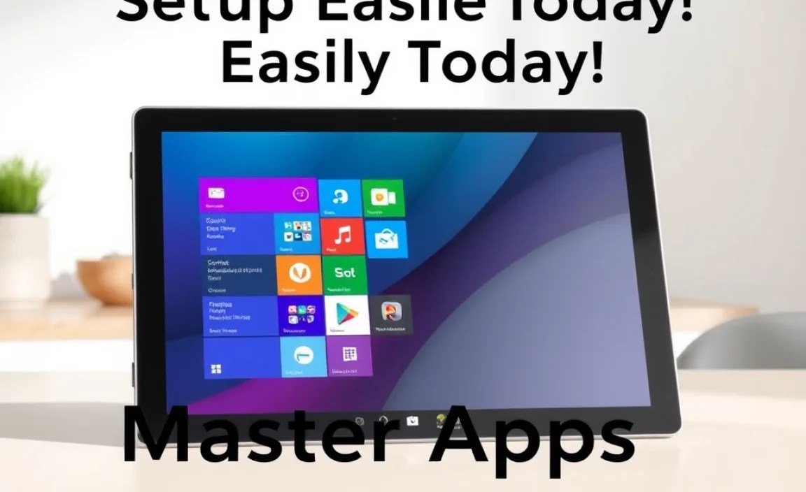 Managing Apps in Tablet Mode