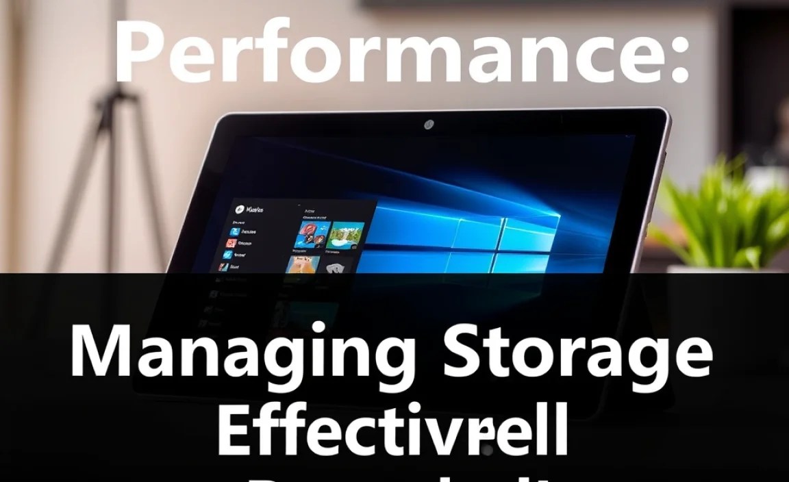 Managing Storage Effectively