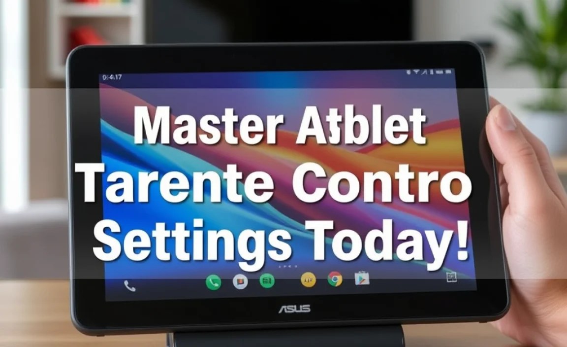 Master Asus Tablet Parental Control Settings Today!