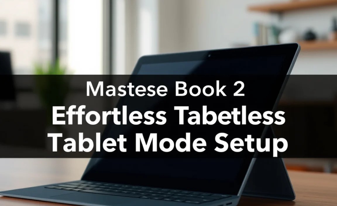 Master Surface Book 2: Effortless Tablet Mode Setup