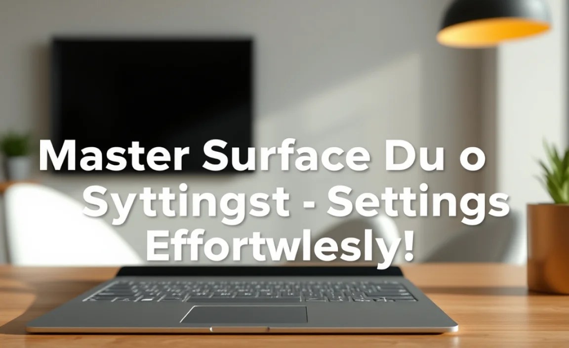 Master Surface Duo Cloud Sync Settings Effortlessly!