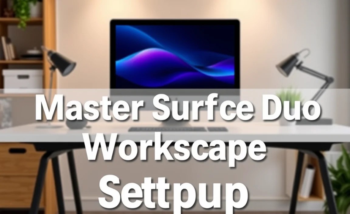 Master Surface Duo Ink Workspace Setup Today!