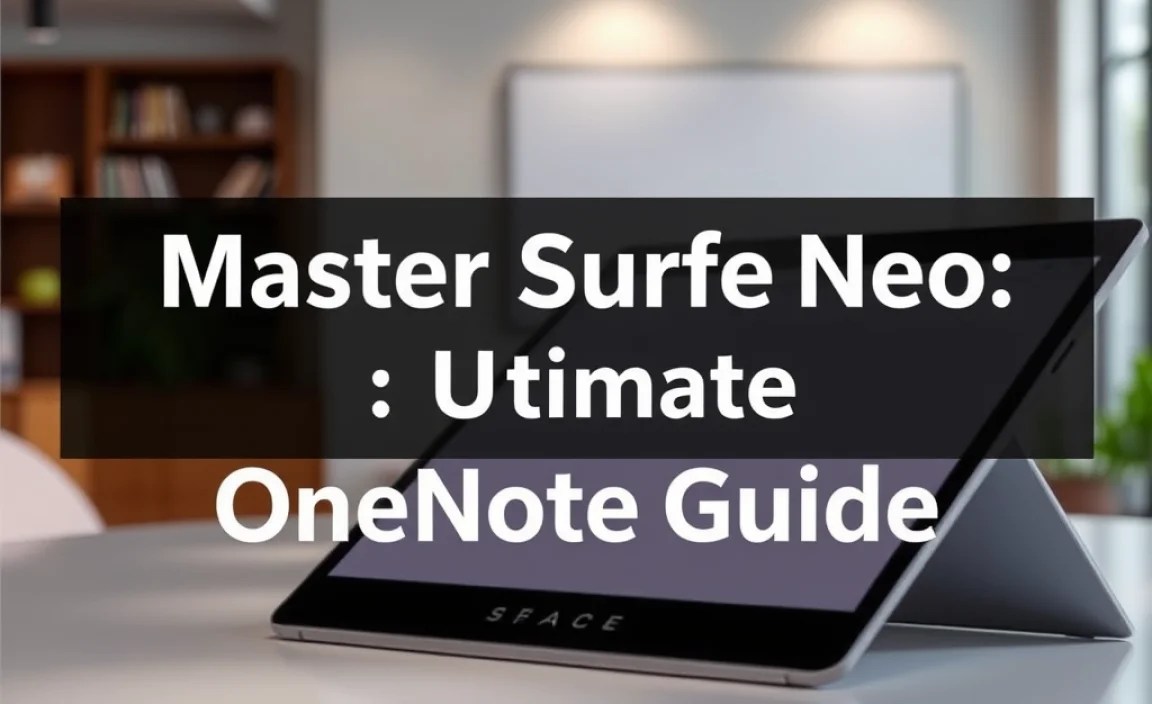 Master Surface Neo: Ultimate OneNote Guide