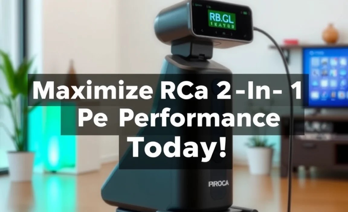 Maximize Rca Cambio 2-In-1 Performance Today!