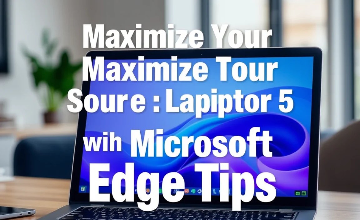 Maximize Your Surface Laptop 5 with Microsoft Edge Tips