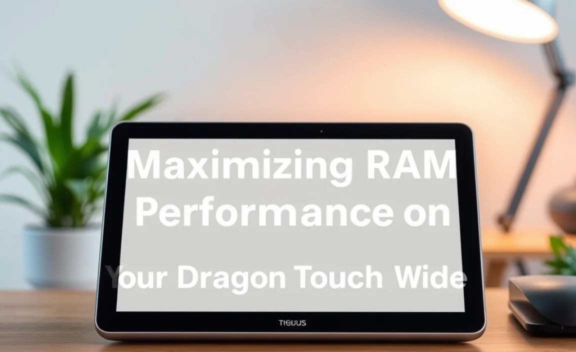 Maximizing RAM Performance on Your Dragon Touch Pro