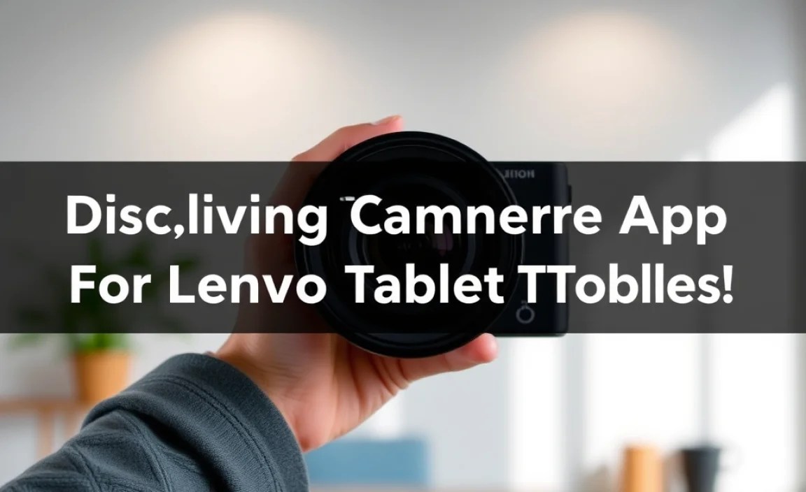 Maximizing Your Lenovo Tablet&rsquo;s Camera Capabilities
