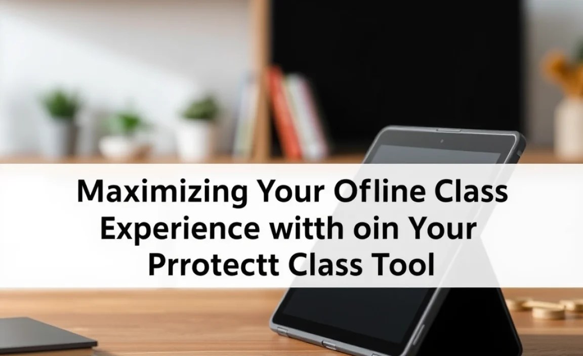 Maximizing Your Online Class Experience with Your Protected Tablet