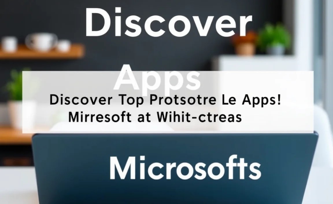 Must-Try Microsoft Store Apps