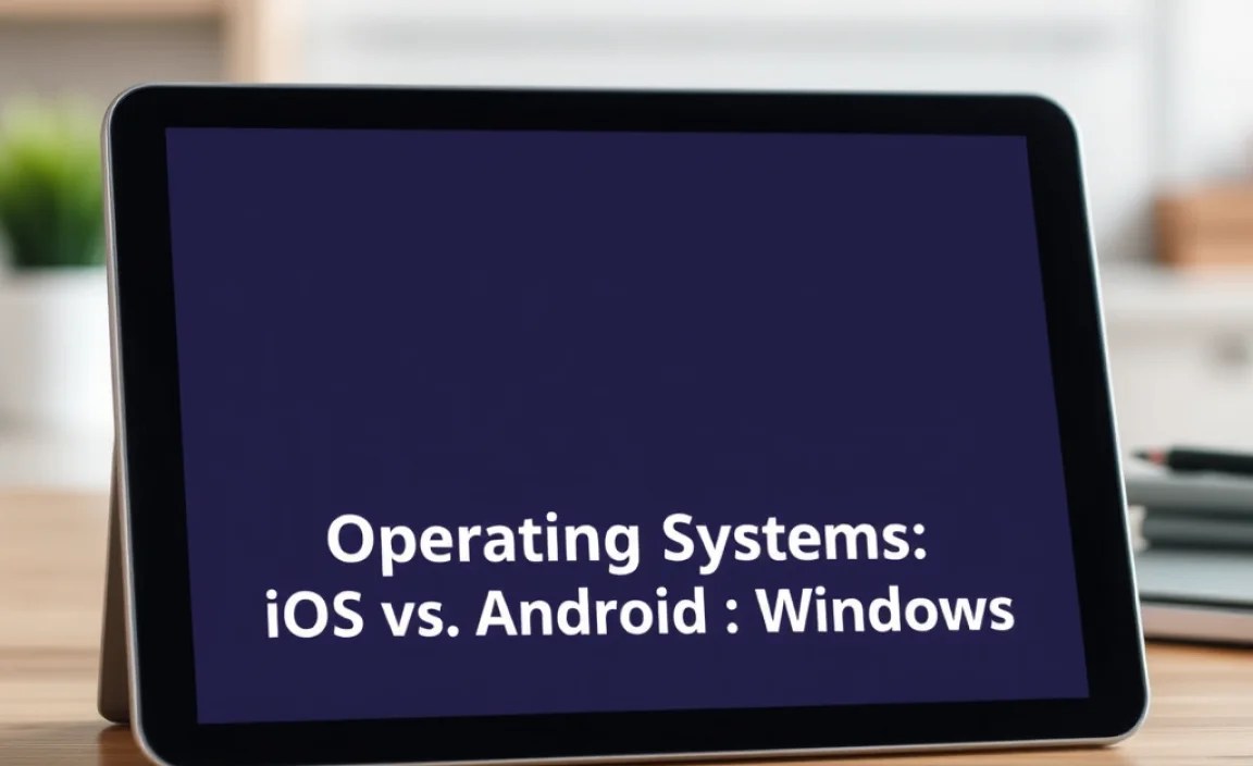 Operating Systems: iOS vs. Android vs. Windows