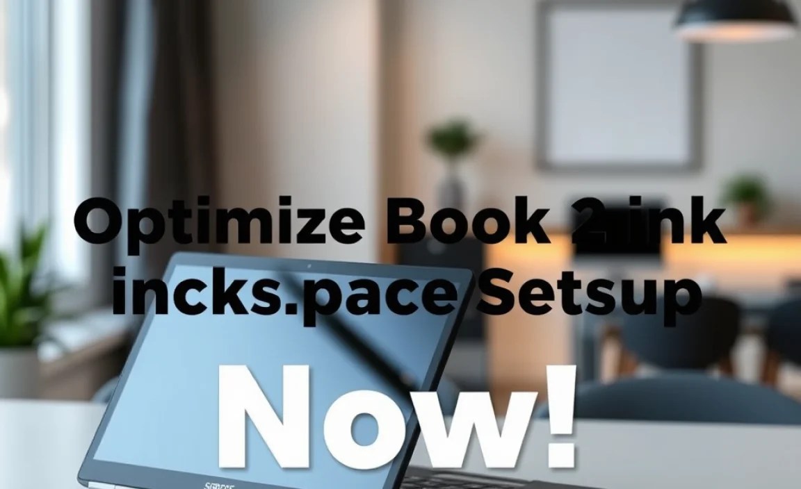 Optimize Surface Book 2 Ink Workspace Setup Now!