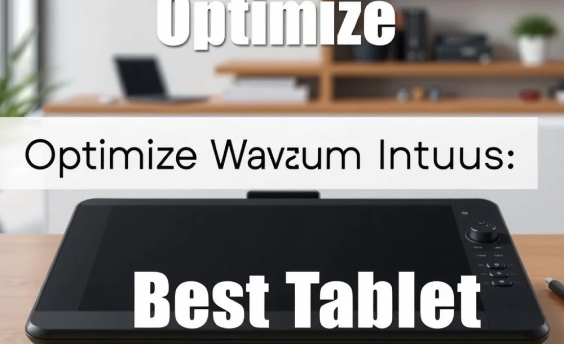 Optimize Wacom Intuos: Best Tablet Settings Guide