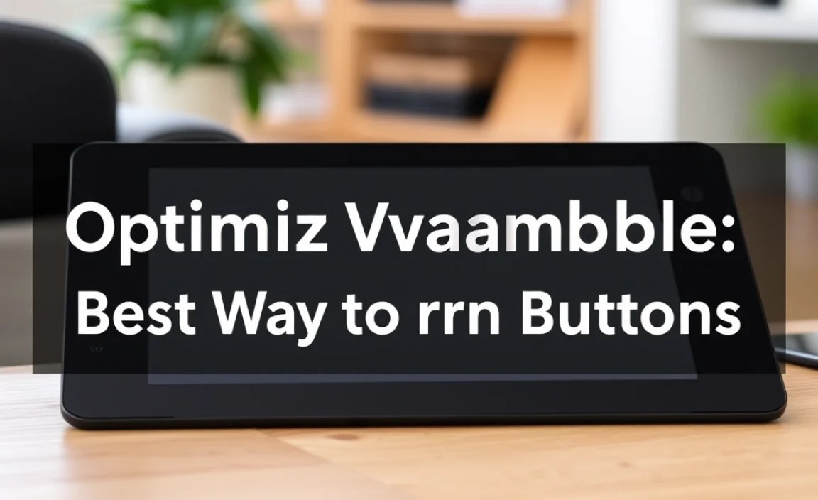 Optimize Wacom Tablet: Best Way To Program Buttons