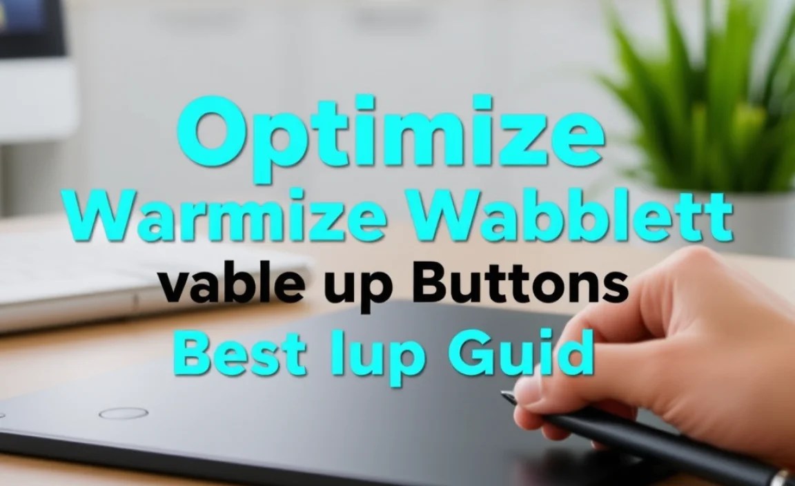 Optimize Wacom Tablet Buttons: Best Setup Guide
