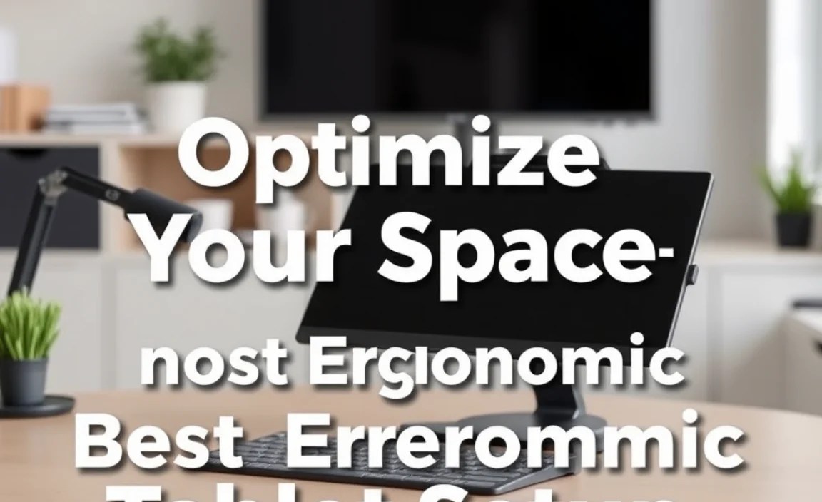Optimize Your Space: Best Ergonomic Wacom Tablet Setup