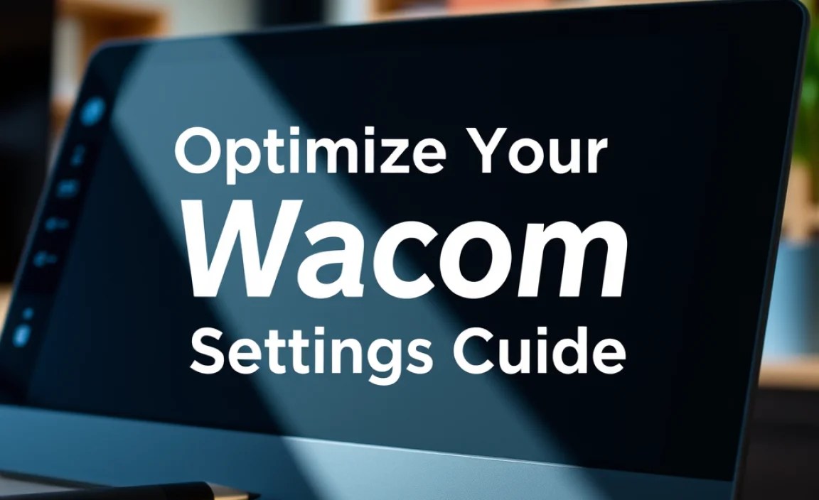 Optimize Your Wacom: Best Tablet Settings Guide