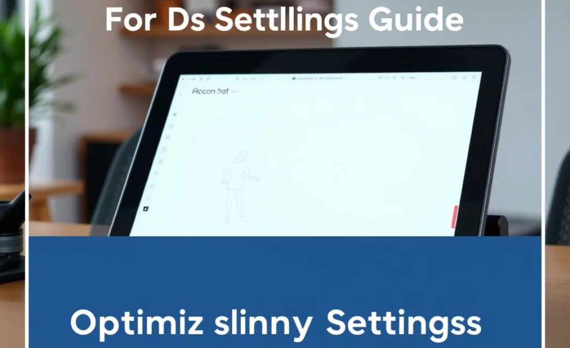 Optimizing Display Settings for Better Drawing Experience