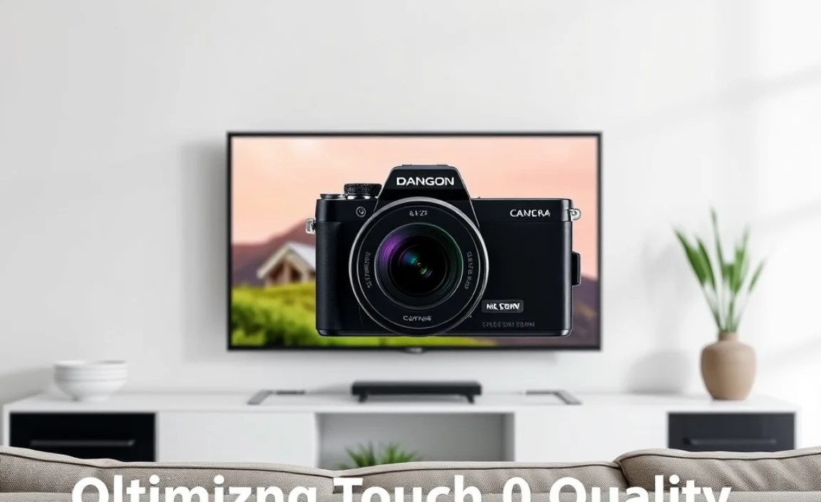 Optimizing Dragon Touch M10 Camera Quality for TV Display