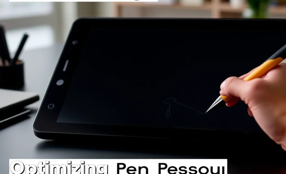 Optimizing Pen Pressure and Sensitivity