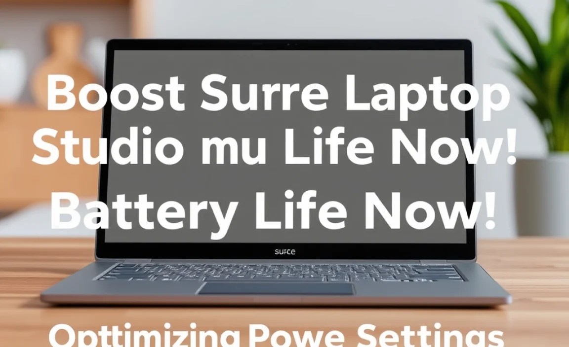 Optimizing Power Settings