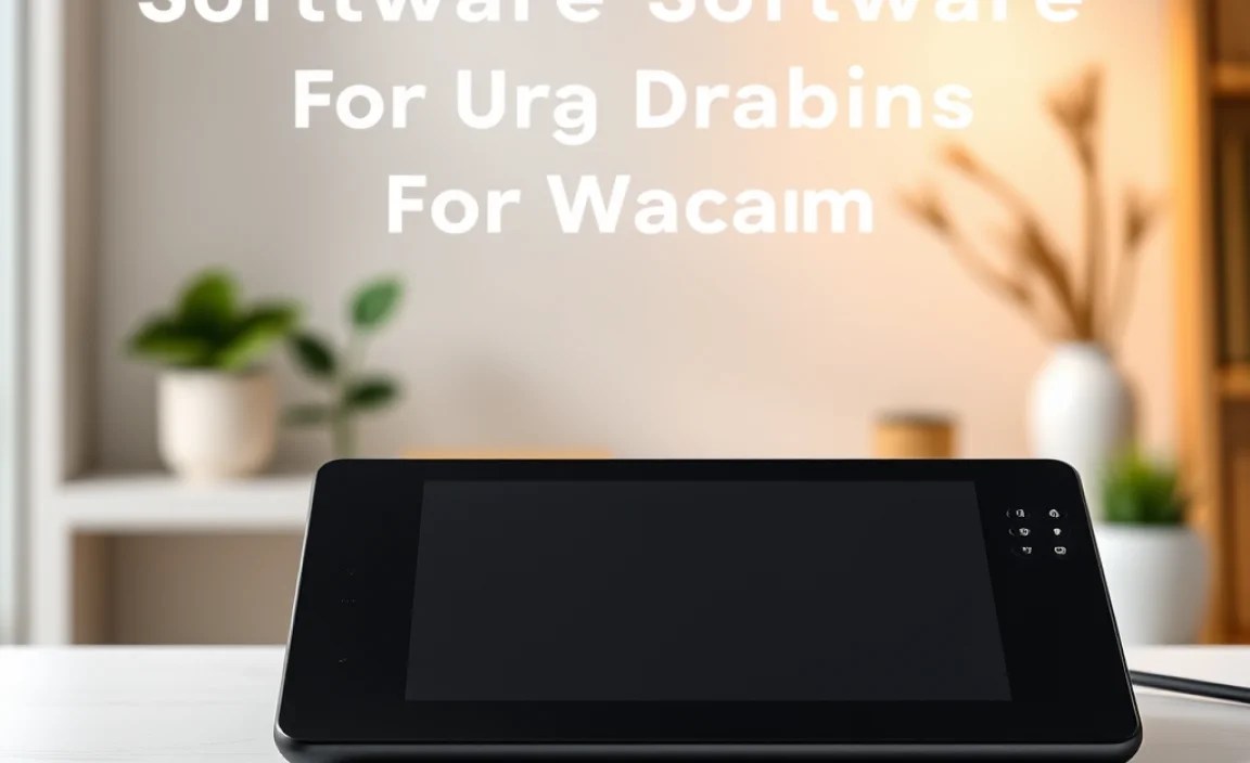 Optimizing Wacom Tablet Settings for Software Efficiency