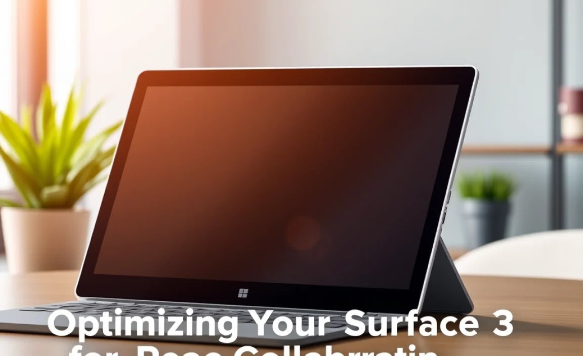 Optimizing Your Surface Go 3 for Peak Collaboration Performance