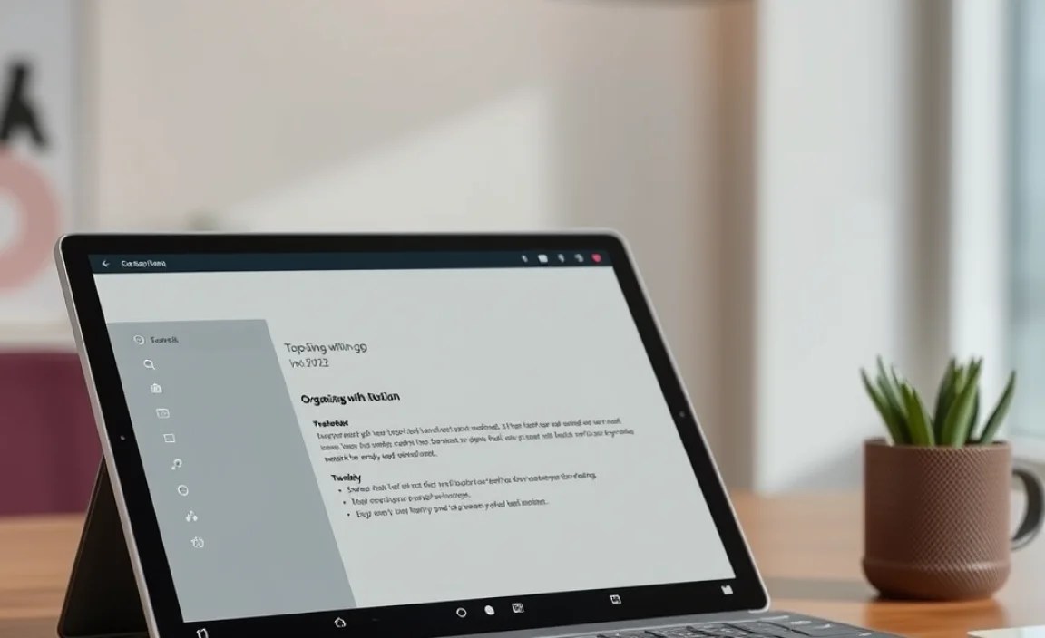 Organizing with Notion