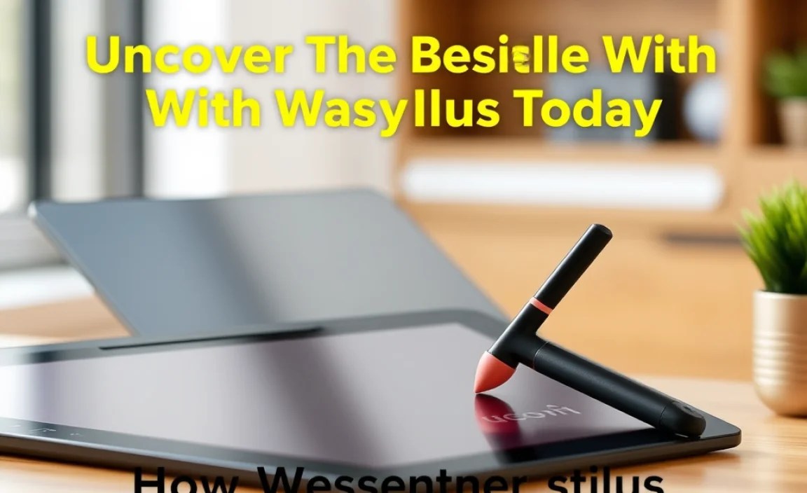 Performance Analysis: How Wacom Stylus Enhances Tablet Usage