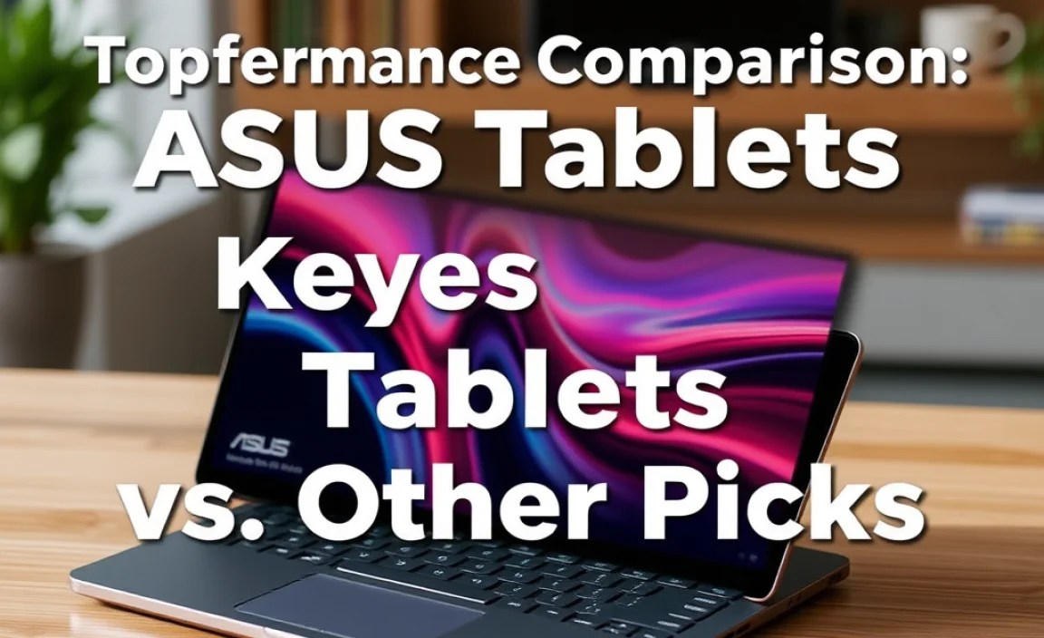 Performance Comparison: ASUS Tablets vs. Other Brands